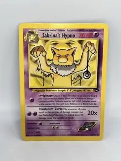 Pokemon Sabrina's Hypno #56/132 (Gym Challenge 2000) Uncommon Regular Unlimited - Image 1