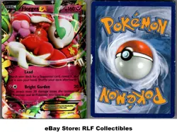 2014 Pokemon, XY Phantom Forces, #67/119 Florges EX, Holo Ultra Rare - Image 1