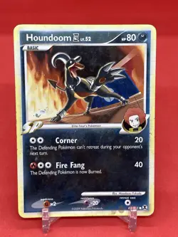Houndoom [4] SP - 65/111 - Common HP English Pokemon Platinum Rising Rivals - Image 1