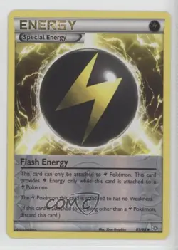 Flash Energy Reverse Foil Pokemon XY Ancient Origins #83 READ - Image 1