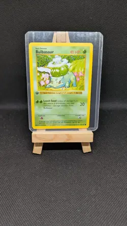 Pokemon TCG Bulbasaur Base Set 44/102 1st Edition Common 044/102 - Image 3