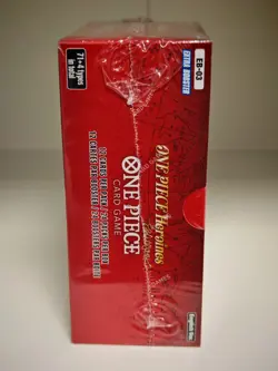 One Piece Extra Booster Box EB03 Heroins Edition Eng Sealed - Image 2