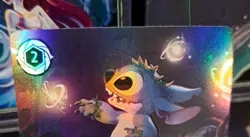 Disney Lorcana Stitch Alien Dancer Epic 207/204 Fabled Foil - Image 3