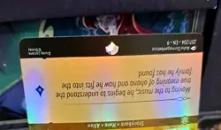 Disney Lorcana Stitch Alien Dancer Epic 207/204 Fabled Foil - Image 4