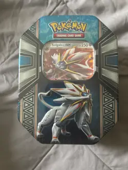 solgaleo gx legends of aloha tin factory sealed 2017 trading card tin - Image 1