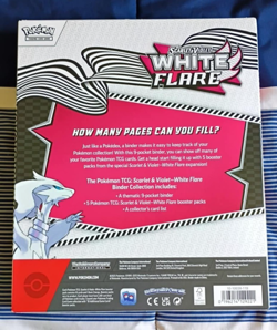 Pokemon TCG White Flare Binder Collection - Sealed - Image 2