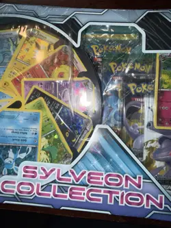Pokemon Sylveon Collection Box Booster Packs, RAREFoil Cards, Collectible Figure - Image 3