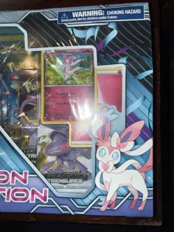 Pokemon Sylveon Collection Box Booster Packs, RAREFoil Cards, Collectible Figure - Image 4