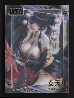 Dead Or Alive Nyotengu Goddess Story Sexy ANIME Waifu Girl CCG ACG Card - Image 1