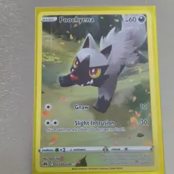 Pokemon Poochyena Ultra Rare Holo Crown Zenith Basic GG33/GG70 60HP English Card - Image 1