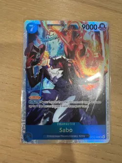 Sabo SR OP15-046 ONE PIECE Card Adventure on KAMI’s Island - NM English - Image 1