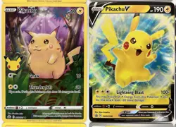 Pokemon Pikachu Card Lot ⚡ Pikachu V x2, Pikachu ex, Raichu – 12 Cards 🔥 - Image 2
