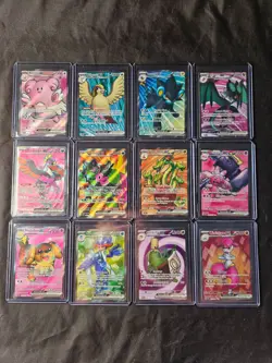 Pokemon TCG | Full Art Lot of 12 (Tinkaton EX, Blissey EX, Pidgeot EX, etc) - Image 1