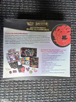 Pokemon TCG Lost Origin POKEMON CENTER Elite Trainer Box ETB NEW Sealed - Image 2