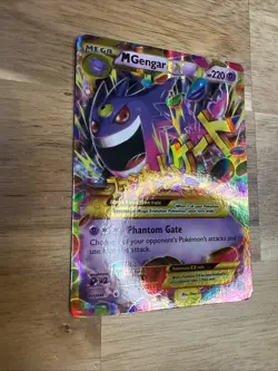 MP Pokemon TCG: XY Phantom Forces - Mega M Gengar EX 121/119 Secret Rare Holo - Image 3