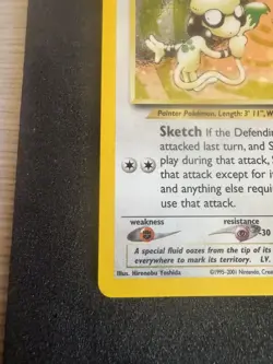 Smeargle - 11/75 - Pokemon Neo Discovery Unlimited Holo Rare Card WOTC NM - Image 4