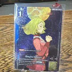Sayla Mass GD01-087 R+ Rare Plus Alternate Art Foil Bandai Gundam Card Game - Image 1