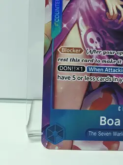 Boa Hancock Parallel Romance Dawn Alt Art OP01-078 One Piece Card - Image 4