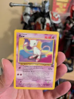 Mew Black Star Promo #8 Pokemon WOTC Promo Card Near Mint - Image 1