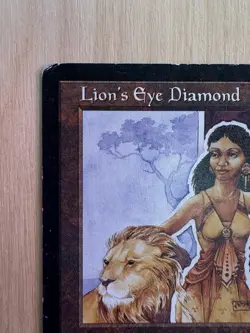 Magic: The Gathering Lion's Eye Diamond Mirage MP Reserved List - Image 2
