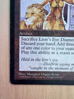 Magic: The Gathering Lion's Eye Diamond Mirage MP Reserved List - Image 5