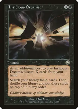 Insidious Dreams [TOR - 66] - LP [Normal] TCG MTG - Image 1