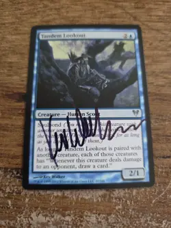 Tandem Lookout Artist Proof SIGNED By Kev Walker Magic The Gathering - Image 1