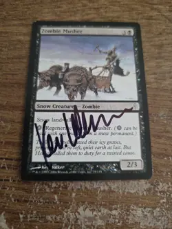 Zombie Musher Artist Proof SIGNED By Kev Walker Magic The Gathering - Image 1
