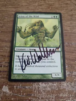 Scion Of The Wild Artist Proof SIGNED By Kev Walker Magic The Gathering - Image 1