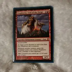 1x MTG Magic The Gathering TCG Theors Purphoros God of the Forge - Image 1