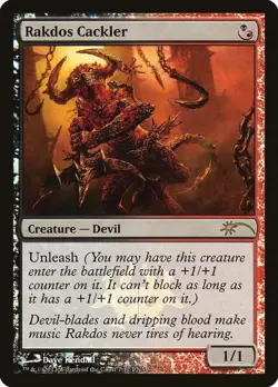 Rakdos Cackler [Friday Night Magic 2013] Foil Near Mint - Image 1