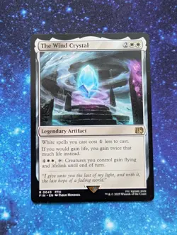 MTG FF Crystal Set Magic: The Gathering Wind, Water, Darkness, Fire, Earth - Image 2