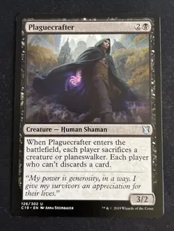 1x Plaguecrafter (126) Commander 2019 LP MTG Magic the Gathering x1 MKE - Image 1