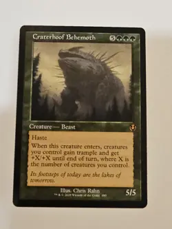 Craterhoof Behemoth (Retro Frame) Innistrad Remastered Regular - Image 1