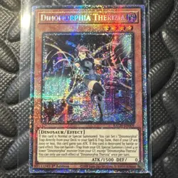 Yugioh Dinomorphia Therizia BACH-EN009 Starlight Rare 1st Ed NM - Image 1