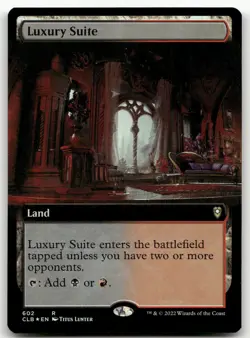 Luxury Suite (Extended Art) #602 (Foil) (NM) Baldur's Gate CLB Magic MTG - Image 1