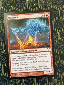 Avacyn Restored (AVR) regular Mythic Rare Malignus MTG MOL Magic 148 - Image 1