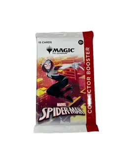 Magic The Gathering MTG Marvel Spiderman Collector Booster Pack Sealed - Image 1