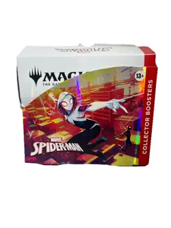 Magic The Gathering MTG Marvel Spiderman Collector Booster Pack Sealed - Image 4