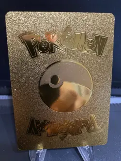 Pokemon Charizard GX 250HP Gold Foil Fan Art Display Card - Image 2