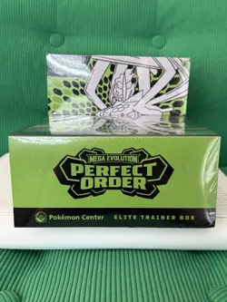 2x Pokemon Center Elite Trainer Box — Mega Evolution Perfect Order - Image 2