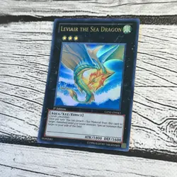 Yugioh Leviair the Sea Dragon (GENF-EN043) 1st Edition Ultra Rare NM/LP - Image 3