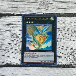 Yugioh Leviair the Sea Dragon (GENF-EN043) 1st Edition Ultra Rare NM/LP - Image 4
