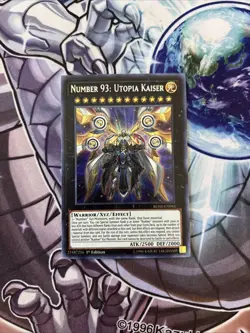 (YCL) Yugioh Number 93: Utopia Kaiser Secret Rare BLHR-EN093 1st VLP - Image 1