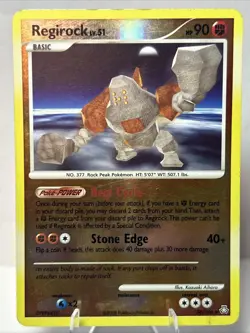 Regirock - 38/146 - Pokemon Legends Awakened Reverse Holo Rare MP - Image 1