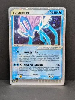 Suicune ex 94/95 Team Magma vs Team Aqua Holo Ultra Rare Pokemon TCG MP+ - Image 1