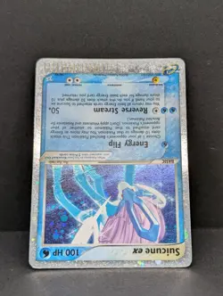 Suicune ex 94/95 Team Magma vs Team Aqua Holo Ultra Rare Pokemon TCG MP+ - Image 4