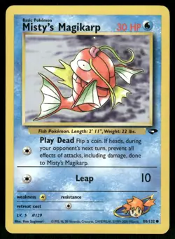 2000 Pokemon Gym - Challenge Misty’s Magikarp VTG UNplayed #88 WOTC TGC - Image 1