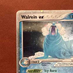 Walrein EX HOLO Legend Maker Pokemon TCG 89/92 MP Raw Ungraded 2006 - Image 3