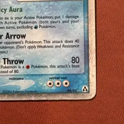 Walrein EX HOLO Legend Maker Pokemon TCG 89/92 MP Raw Ungraded 2006 - Image 5